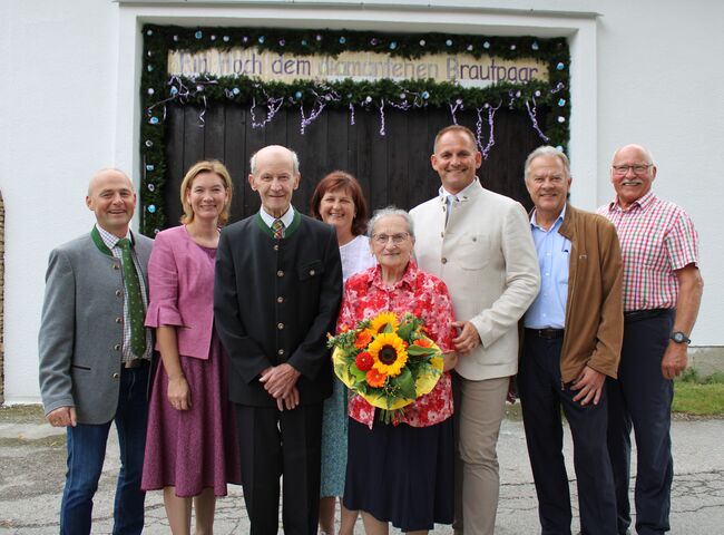 Eiserne Hochzeit Mayer